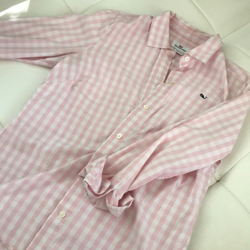 Vineyard Vines Plaid Button Down - image 1